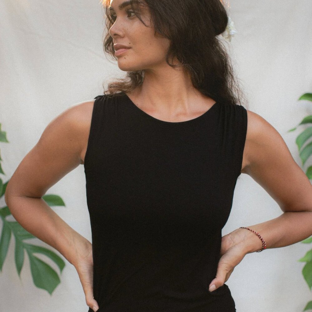 INDIGO LUNA Layla Tank in Black